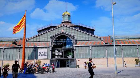 Vista del Mercat del Born.