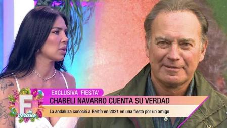 Chabeli Navarro da la cara en el programa 'Fiesta de Verano' para contar su verdad sobre su relación con Bertín Osborne