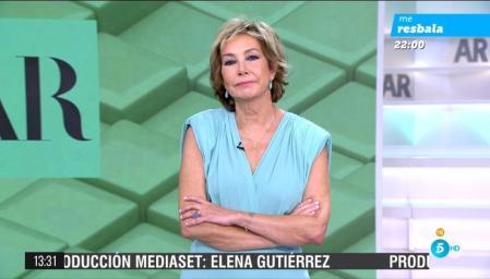 Ana Rosa Quintana dice adiós a las mañanas de Telecinco