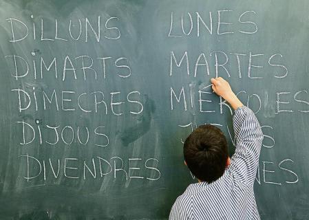 Clases de catalán en la escuela&nbsp;<br>