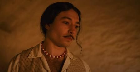 DALILAND, Ezra Miller as young Salvador Dali, 2022.