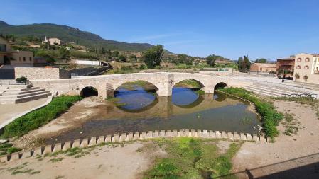 La imagen de la sequía en Montblanc.