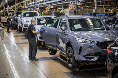 Fábrica de la automovilística Seat en Martorell, Barcelona