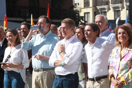 Manifestación organizada por el PP contra la amnistía