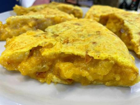 La tortilla del Bar Sorginzulo
