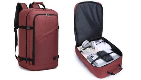 Kono, mochila para vuelo.