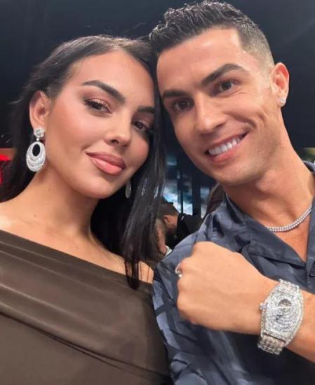 Georgina Rodríguez y Cristiano Ronaldo