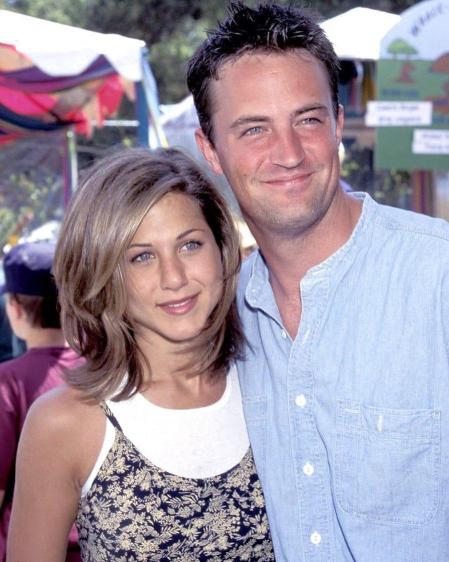 Matthew Perry y Jennifer Aniston estaban muy unidos.