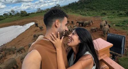 Isa Pantoja y Asraf Beno han disfrutado de lo lindo en Kenia.