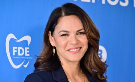 Fabiola Martinez during presentation of Oral B: Recapacitemos para Capacitar Project in Madrid on Monday, 13 November 2023.