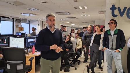 Carlos Franganillo se despide del 'Telediario'