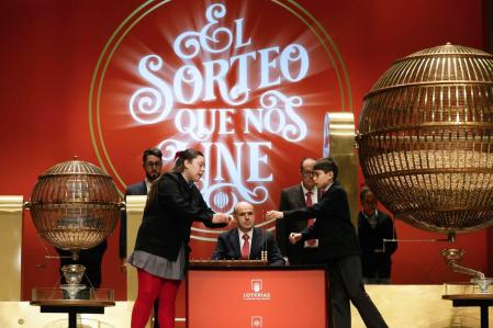 Imagen del Sorteo Extraordinario de Navidad celebrado el año pasado