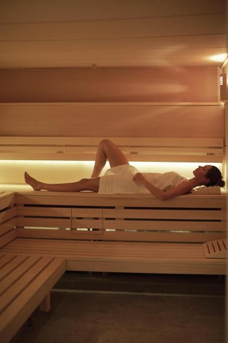 sauna del hotel ski plaza de Andorra