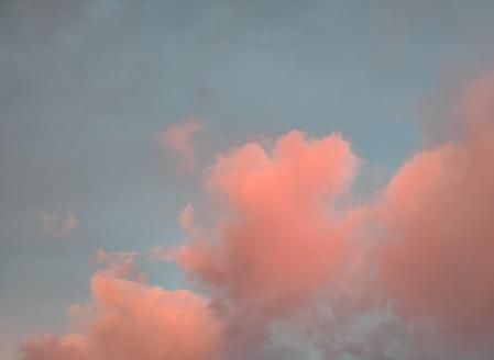 Nubes de algodón sobre Igualada.