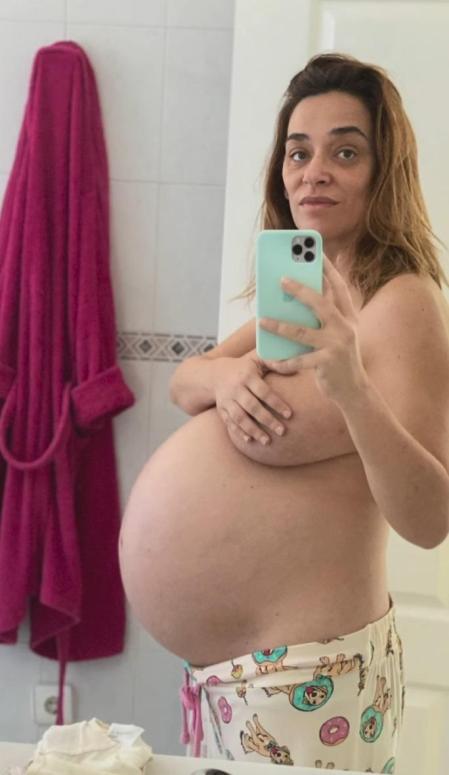 Toñi Moreno comparte algunas imágenes inéditas de su embarazo para felicitar el cumpleaños de su hija, Lola.