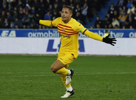 vitor roque gol barça