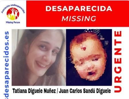 La Asociación SOS Desaparecidos emitió la alerta de la desaparición de la madre y el bebé