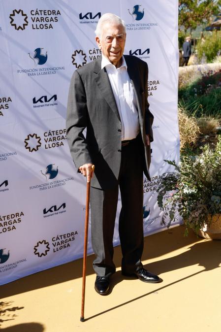 Mario Vargas Llosa, el pasado mes de octubre.