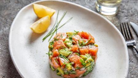 Cómo hacer tartar de salmón