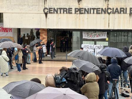 Entrada del centro penitenciario de Brians 2, donde Dani Alves ha permanecido 14 meses en prisión