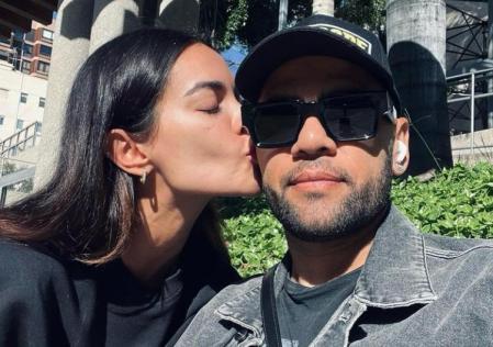 La relación de Joana Sanz con Dani Alves. Instagram