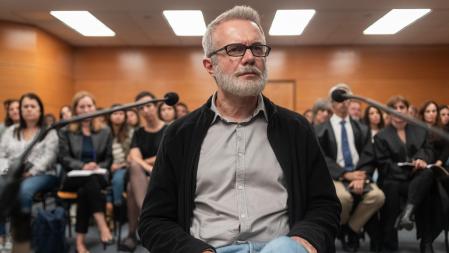 Tristán Ulloa es Alfonso Basterra en la ficción, condenado por el asesinato de Asunta, su hija.