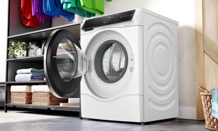 El modelo Serie 8 de lavadora-secadora 10.5/6 kg de Bosch.