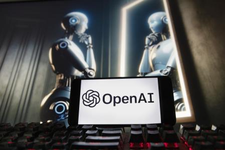Imagen del logo de OpenAI 