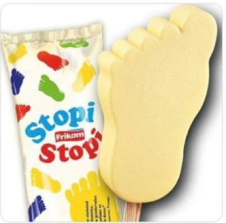 El famoso helado de Serbia.