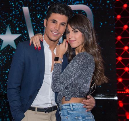 Sofia Suescun and Kiko Jimenez on tv show “ Gran Hermano Vip “ in Madrid on Thursday, 24 October 2019.