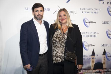 Caritina Goyanes and Antonio Matos at photocall for premiere film “Medjugorje” in Madrid on Thursday, 23 September 2021.