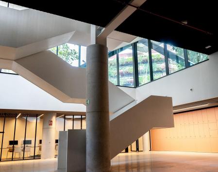 Detalle del campus de LCI Barcelona