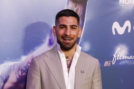 Ilia Topuria during promotion film “ Topuria: Matador” in Madrid on Wednesday, 03 July 2024.