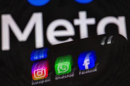 Meta es la empresa propietaria de Instagram, Facebook y WhatsApp 
