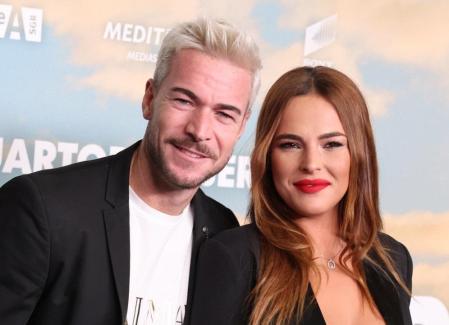 Tony Spina and Marta Peñate at photocall for premiere film El Cuarto Pasajero in Madrid on Tuesday, 25 October 2022.