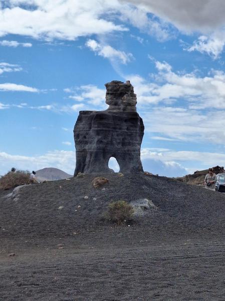 La esfinge de Lanzarote.