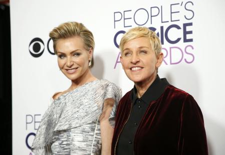 Portia de Rossi y Ellen DeGeneres.&nbsp;