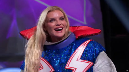 Esther Cañadas fue Rinoceronte en 'Mask Singer'.