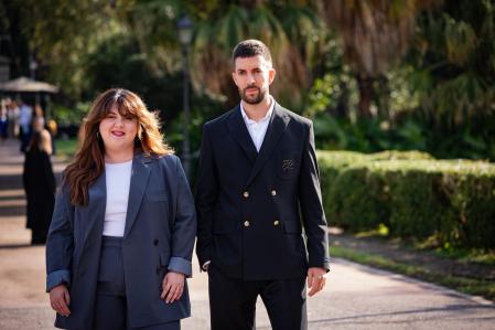 Broncano y Lalachus, en la recepción de los Ondas