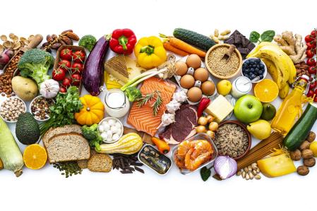 Alimentos saludables para una dieta bien balanceada