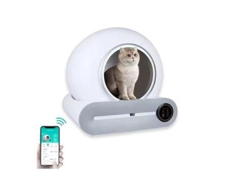 Arenero automático autolimpiable para gatos
