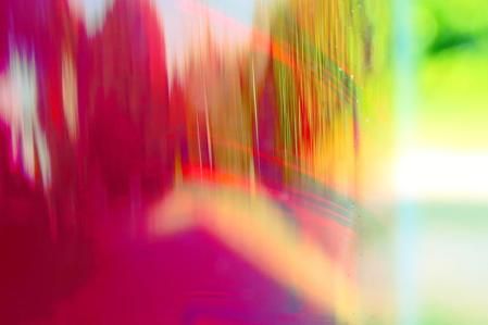 Los colores vivos de la abstracción.