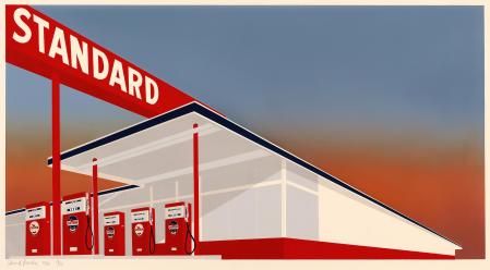 'Standard Station'. Ed Ruscha, 1966.