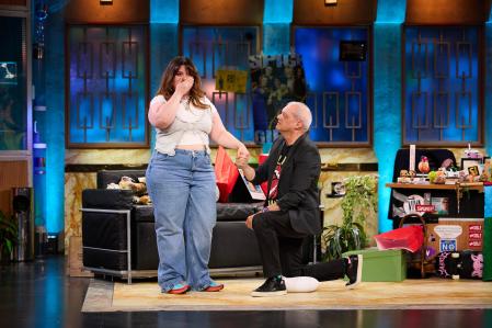 Ramón García sorprendió a LalaChus al proponerle ser presentadora del 'Grand Prix'