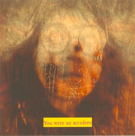 'You were an accident' (2024), collage digital a partir de un autorretrato accidental de Isabel Coixet que forma parte de la muestra en el Museo Thyssen 