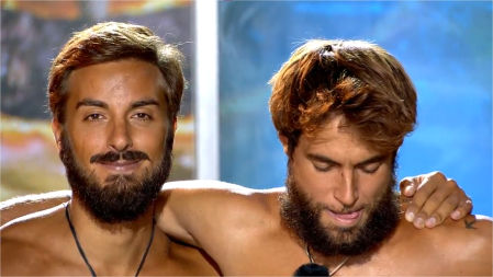 Borja González y Montoya, durante la semifinal.