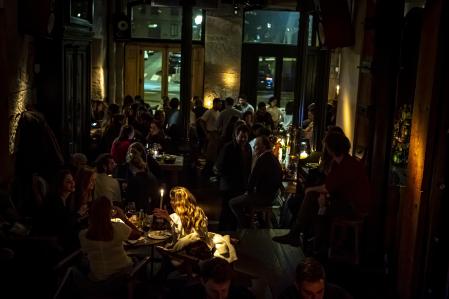 El interior del restaurante Los 33&nbsp;