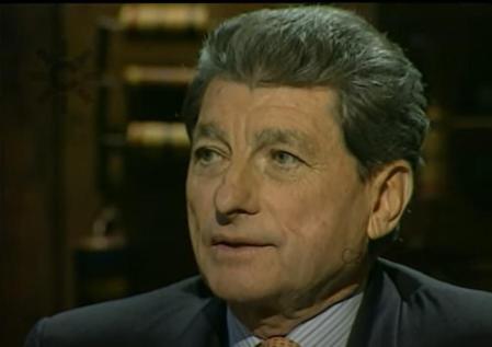 El rejoneador Rafael Peralta, en una entrevista en televisión