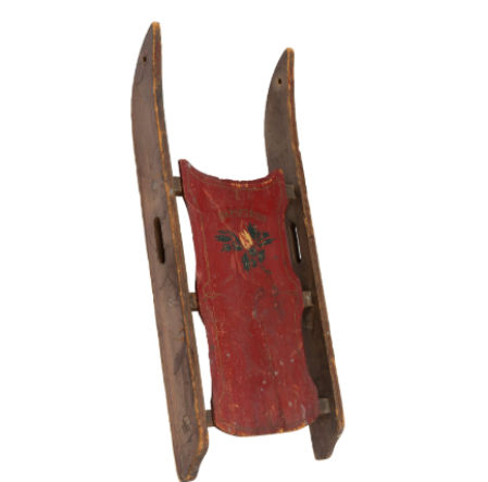 Conserva su pintura original, aunque sus rieles fueron retirados