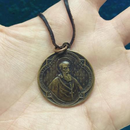 Medalla de san Francisco de Sales
